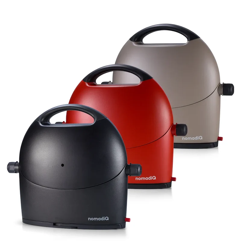 Draagbare Gas BBQ in verschillende kleuren - nomadiQ