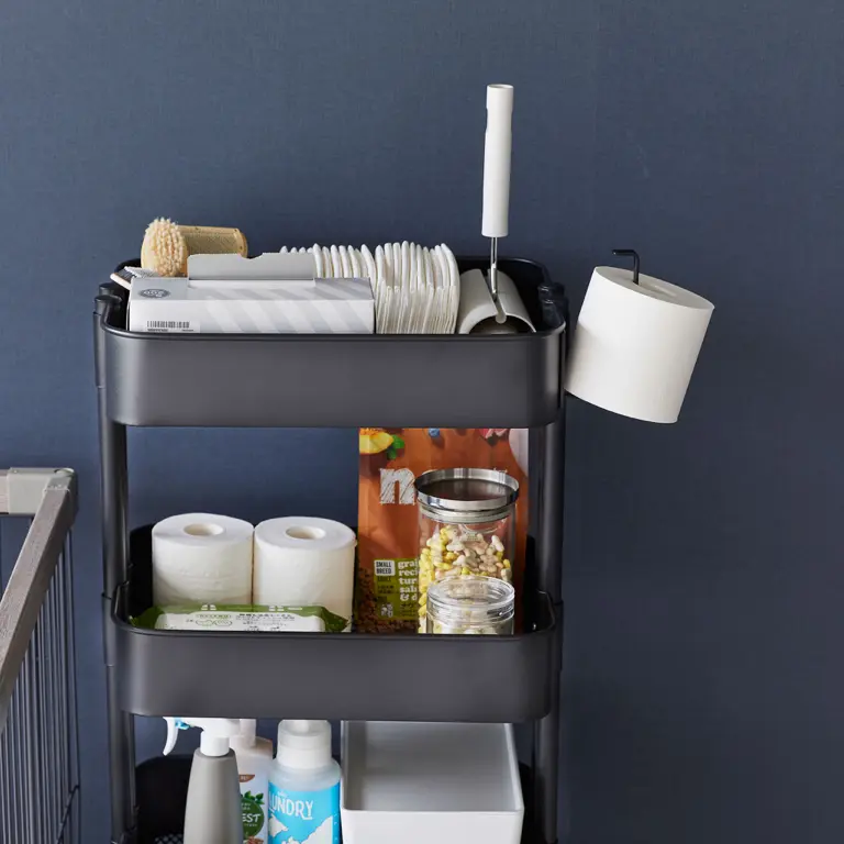 Yamazaki Tower Toiletrolhouder magnetisch - Zwart of Wit