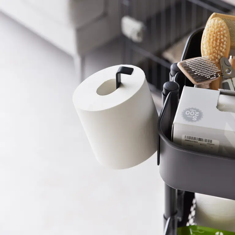 Yamazaki Tower Toiletrolhouder magnetisch - Zwart of Wit