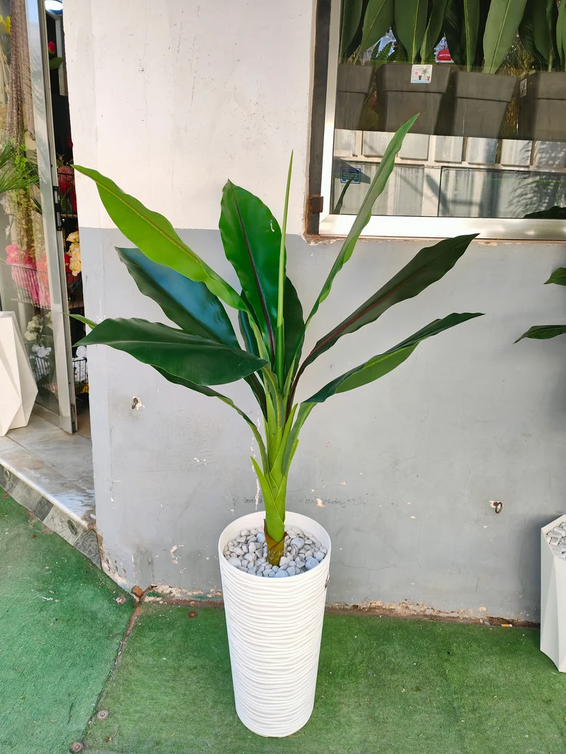 شجرة موز اصطناعية – جذع واحد – 160 سم