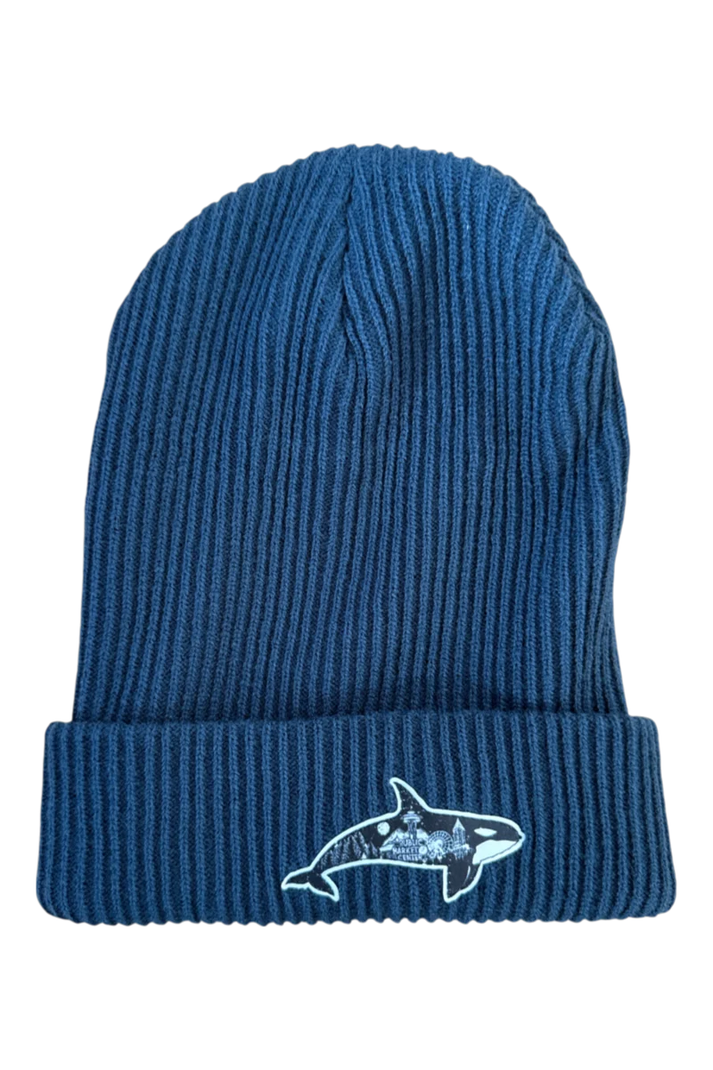 Orca Cuffed Ribbed Beanie