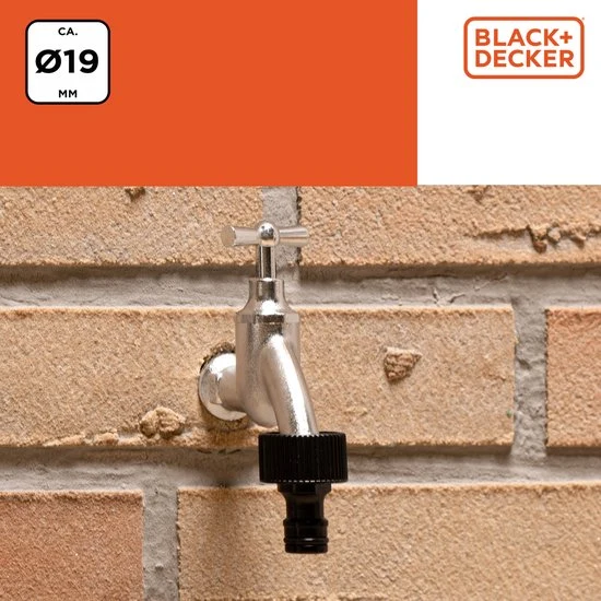 Kraanadapter diameter 19mm - Black & Decker