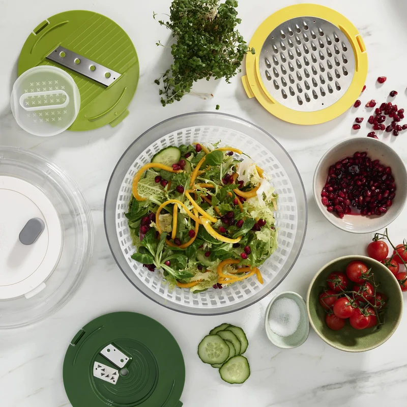 Multi prep salad voorbereiding set van 4 stuks van Joseph Joseph