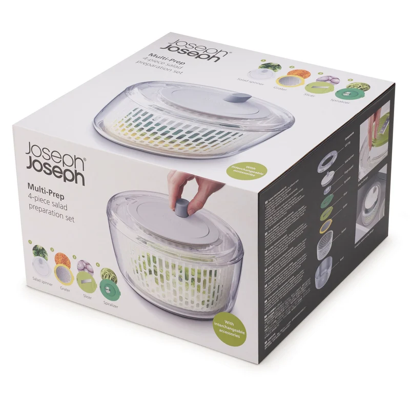 Multi prep salad voorbereiding set van 4 stuks van Joseph Joseph