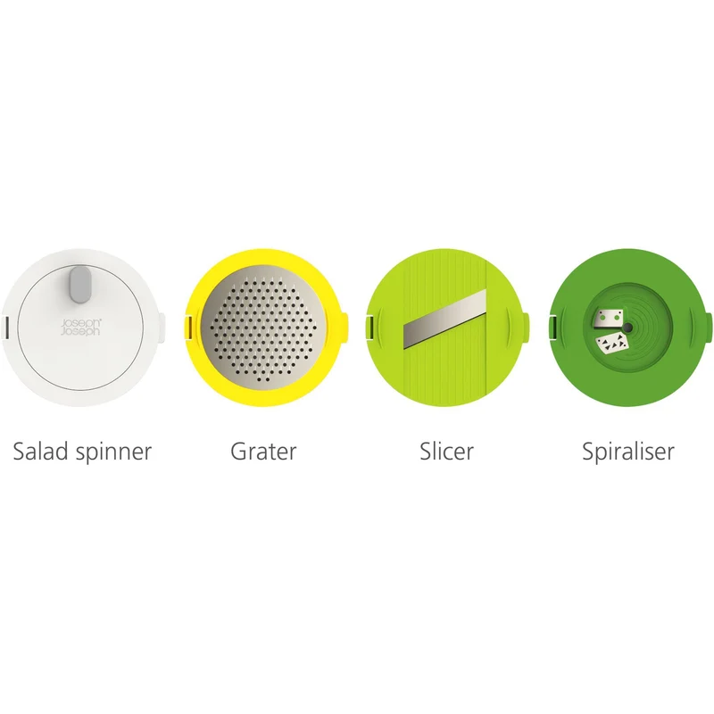 Multi prep salad voorbereiding set van 4 stuks van Joseph Joseph