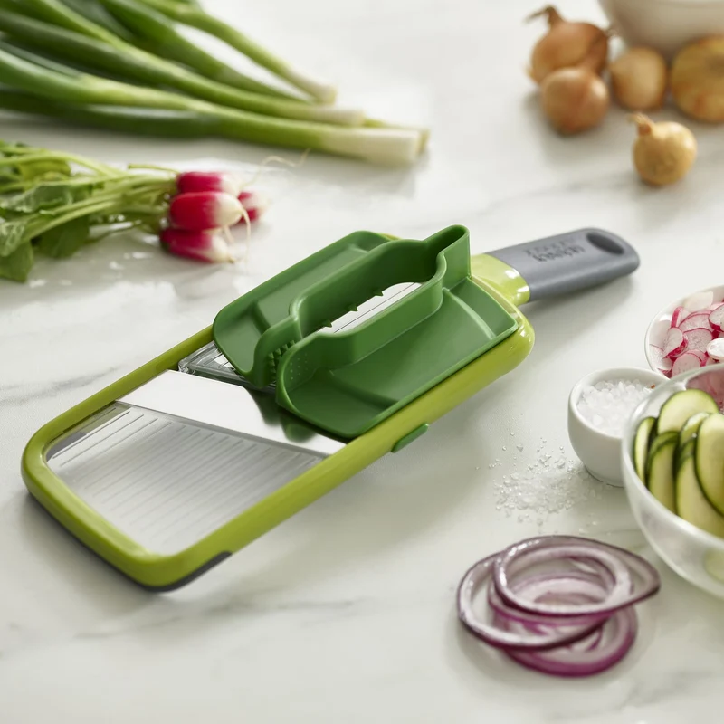 Multi grip mandoline Groen - Joseph Joseph
