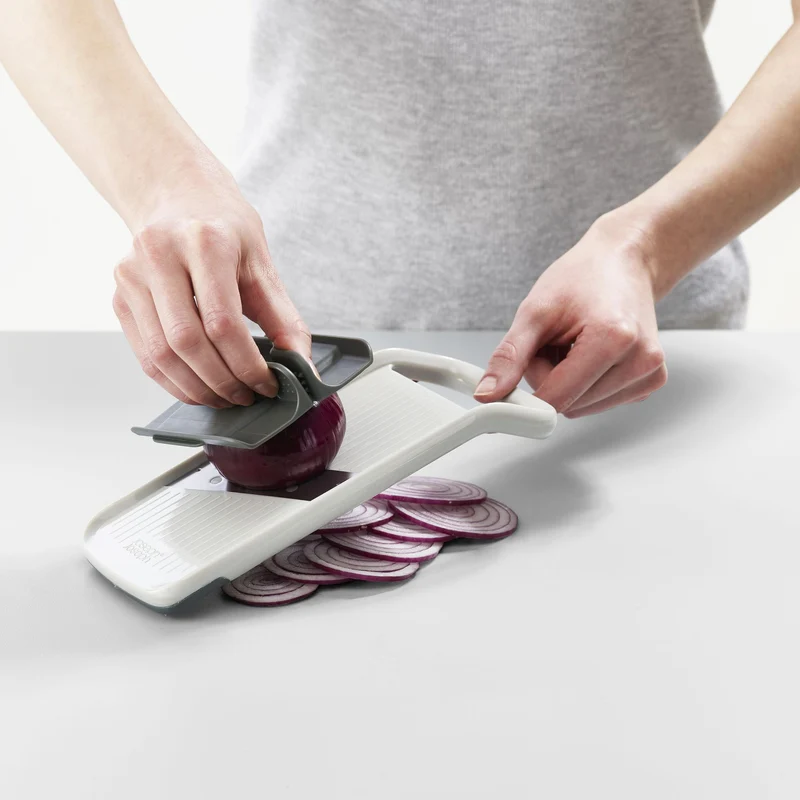 Multi-grip mandoline Grijs of Groen - Joseph Joseph