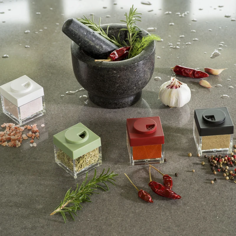 Modulaire kruidenpotjes en opbergdozen Brickstore - Omada