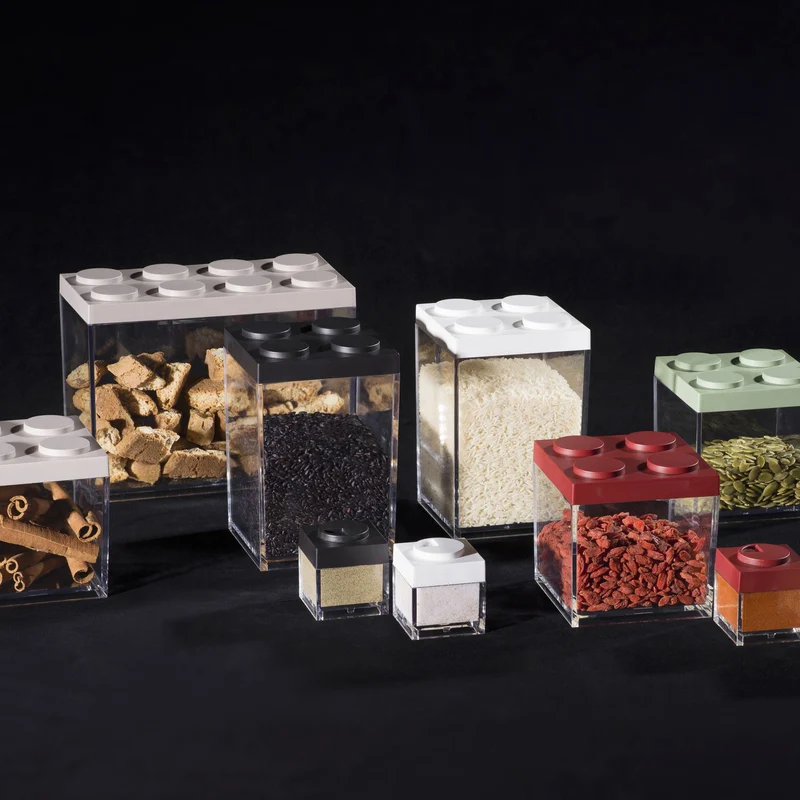 Modulaire kruidenpotjes en opbergdozen Brickstore - Omada