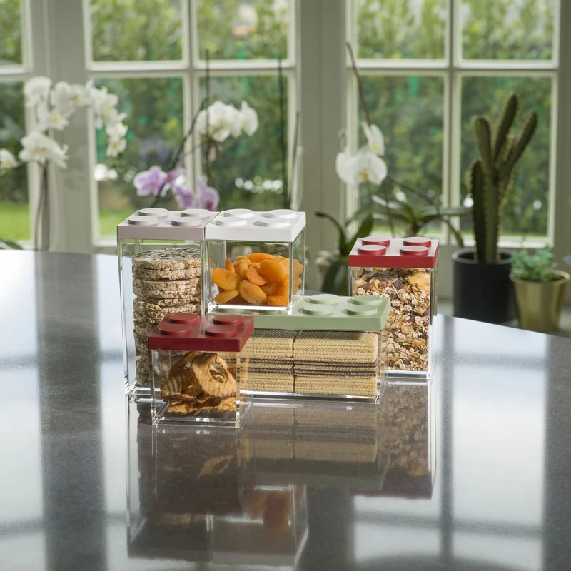 Modulaire kruidenpotjes en opbergdozen Brickstore - Omada