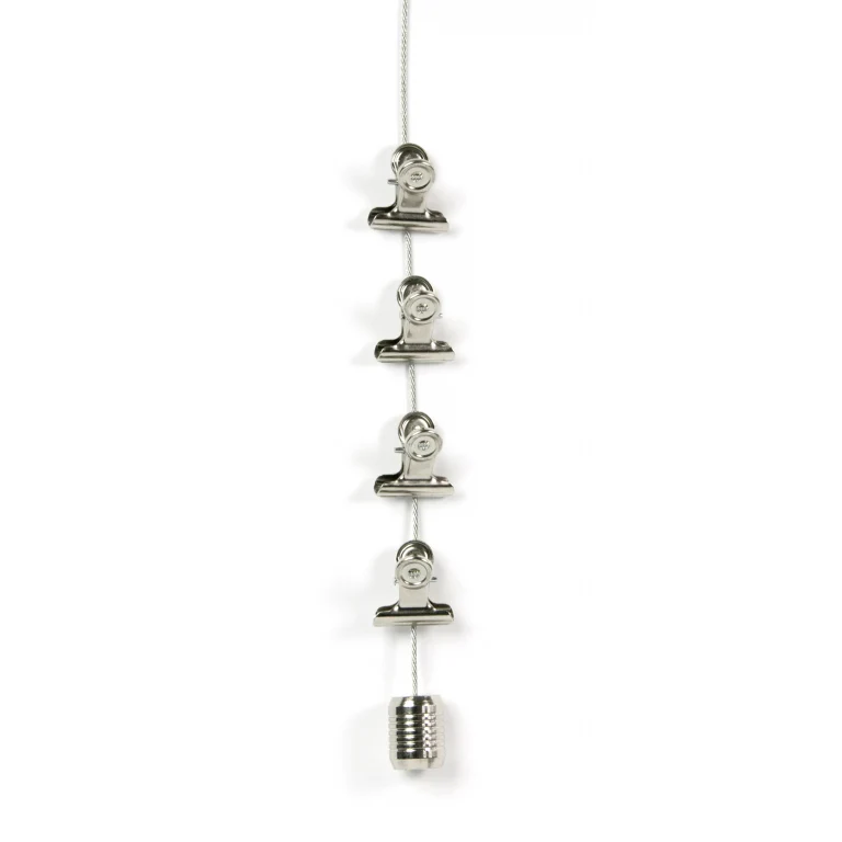 Fotokoord met clip magneten Clips - Trendform