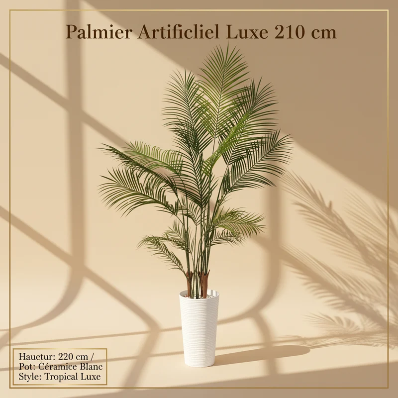 نخلة اصطناعية فاخرة – 210 سم