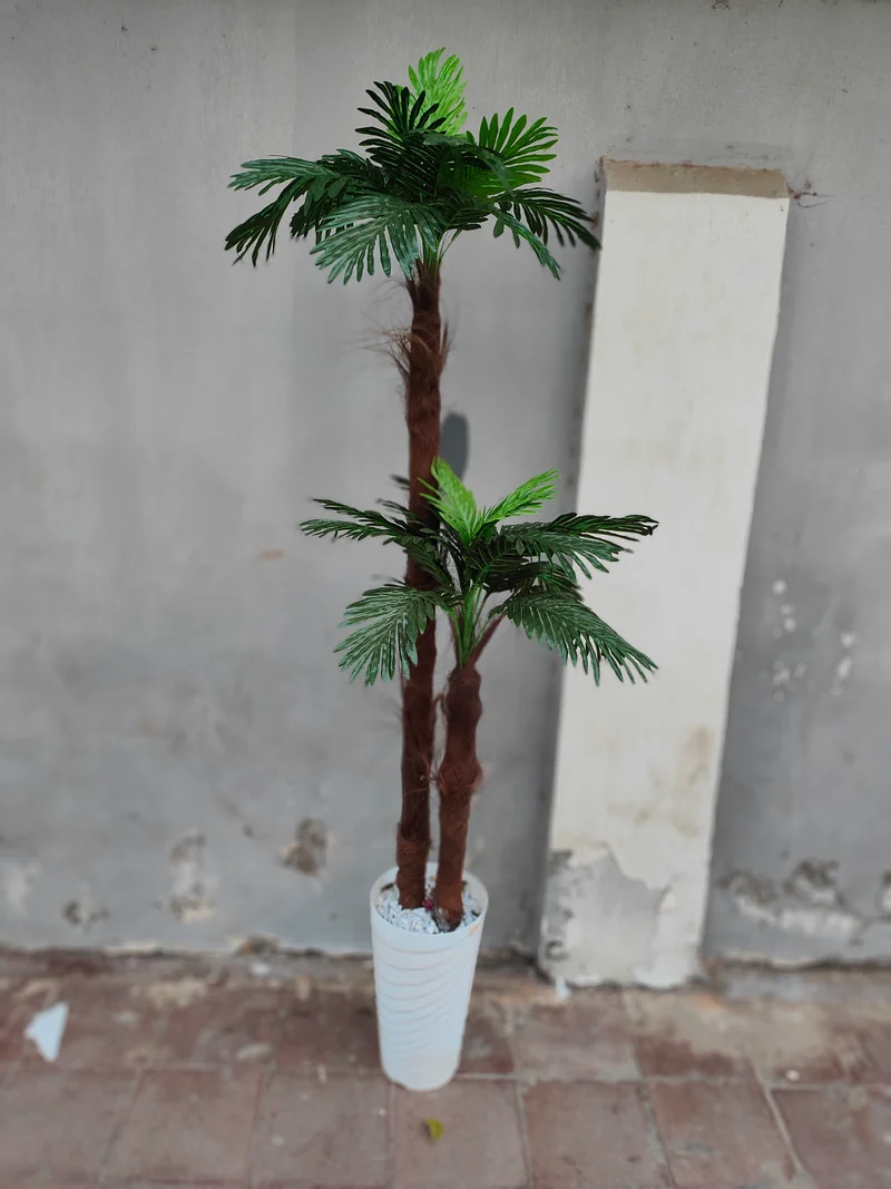 نخلة اصطناعية – 2 جذوع – 190 سم