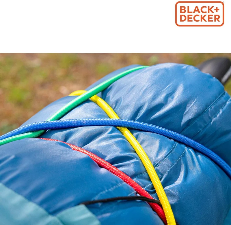 Elastische bagagebinders 10-delig - Black+Decker