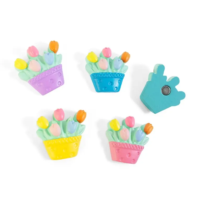 Set van 5 magneten tulpen - Trendform