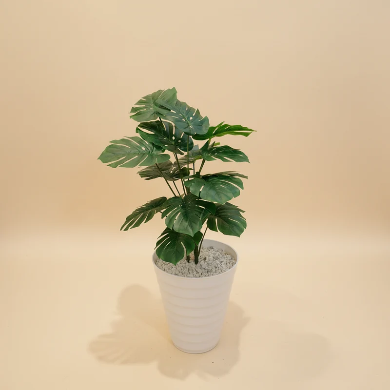 نبتة خضراء اصطناعية – أصيص أنيق – حجم صغير 18 تيج مقاس 100×30 سم