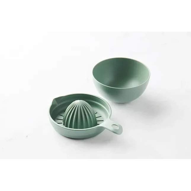 Citruspers uit RPet Iceberg Green 19x14x12 cm - Point Virgule