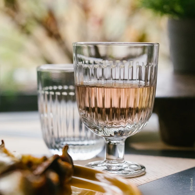 Stapelbaar elegant en robuust wijnglas Ouessant 22 cl - La Rochère