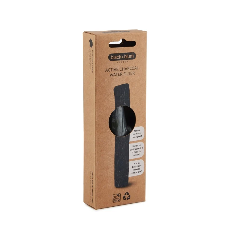 Waterfilter met Bintochan houtskool die tot 6 maanden water zuivert