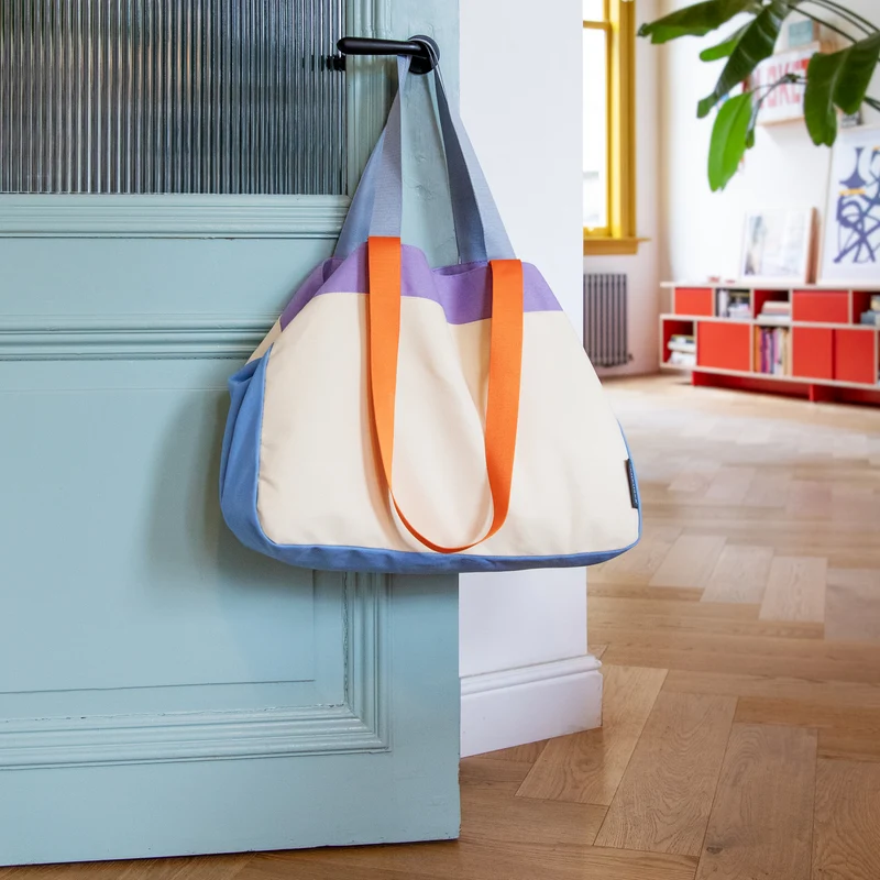 Canvas strand en shop tas - Remember