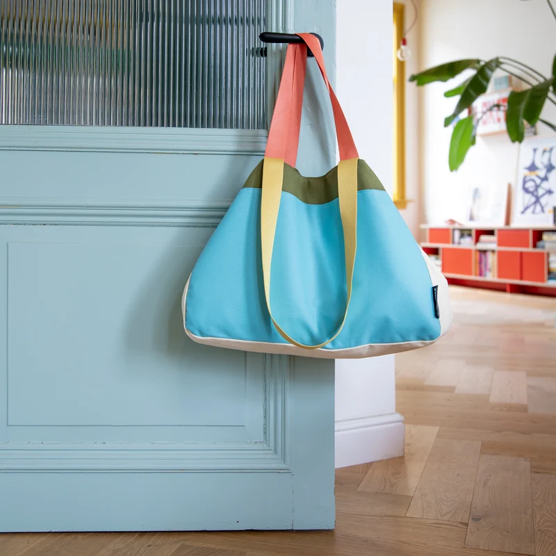 Canvas strand en shop tas - Remember