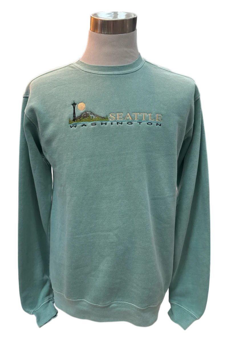 Seattle Washington Crew Neck Sweatshirt