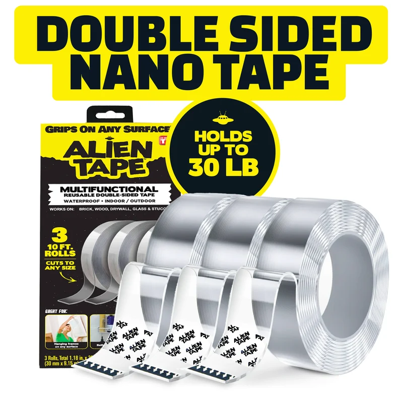 Alien Tape dubbelzijdige Nano-Grip tape zonder lijm