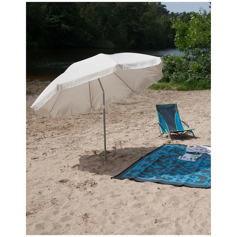 Parasol met knikarm Ø200 cm | UV-bestendig - Bo Camp