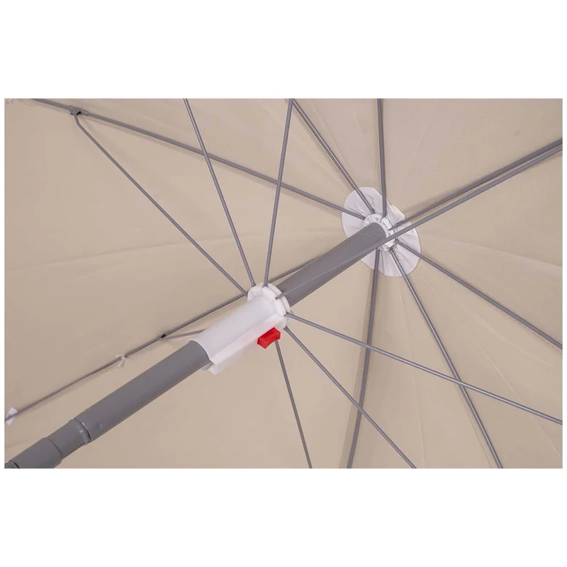 Parasol met knikarm Ø200 cm | UV-bestendig - Bo Camp