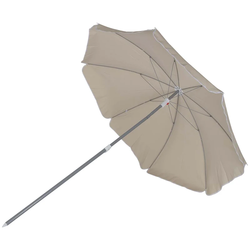 Parasol met knikarm Ø200 cm | UV-bestendig - Bo Camp