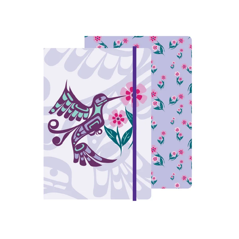 "Hummingbird" Journal by Northwest Coast Native artist Francis Dick - temporarily out of stock; taking pre-orders