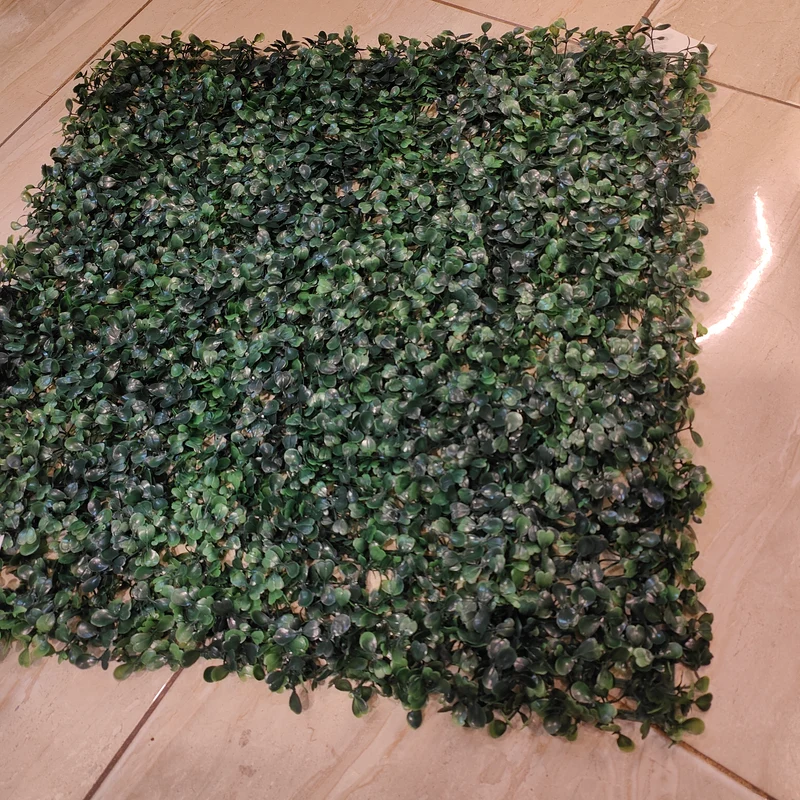 جدار نباتي اصطناعي – 50×50 سم – ديكور أخضر فاخر