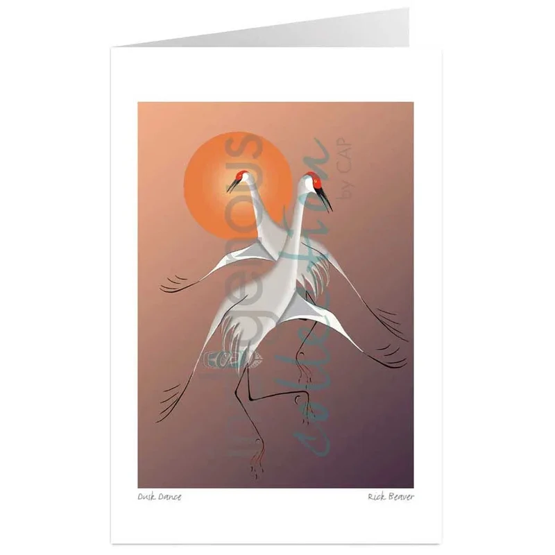 Wall Art - Dusk Dance by Indigenous Artist Rick Beaver