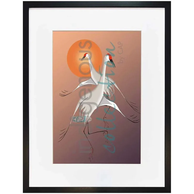 Wall Art - Dusk Dance by Indigenous Artist Rick Beaver
