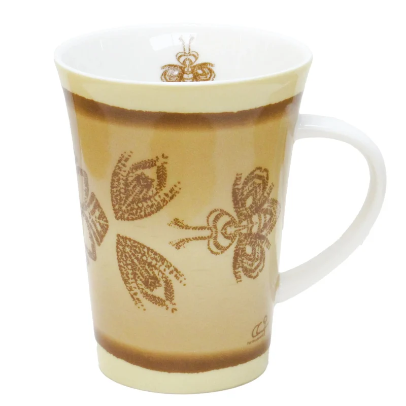 Bee-Lieve 10 oz Porcelain Mug by Cree artist, Pat Bruderer