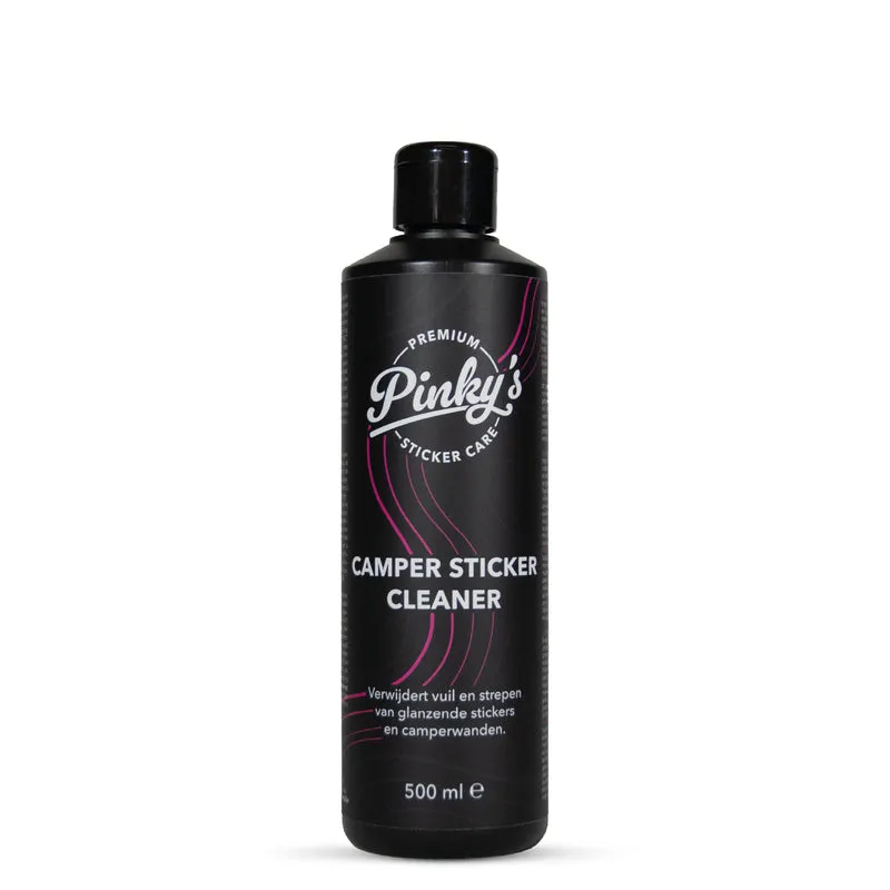 Camper en caravan sticker cleaner en protector - Pinky's