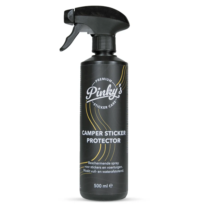 Camper en caravan sticker cleaner en protector - Pinky's