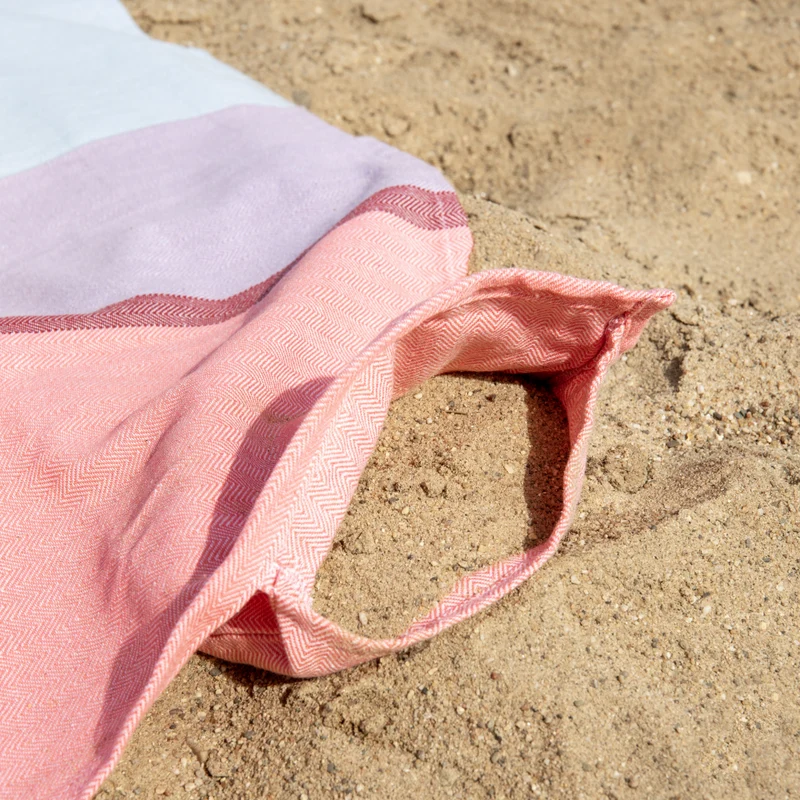 Strandlaken XXL met vulbare zakjes van Remember