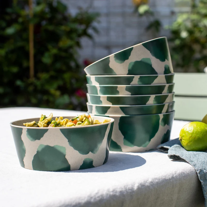 Bio-servies Connect Monstera van Koziol | Stijlvol & duurzaam