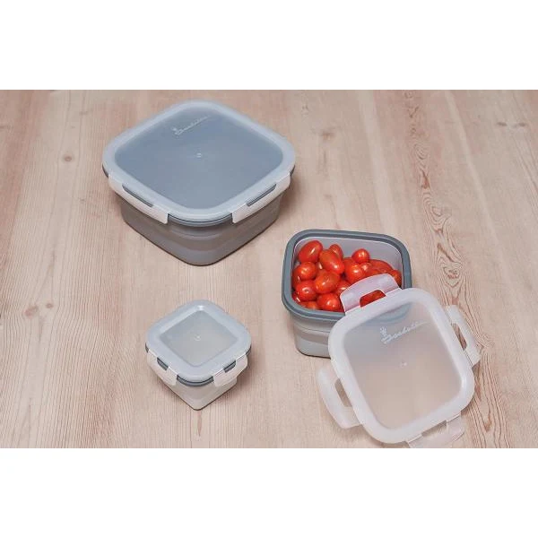 Opvouwbare lunchtrommelset - 3 stuks - Isabella