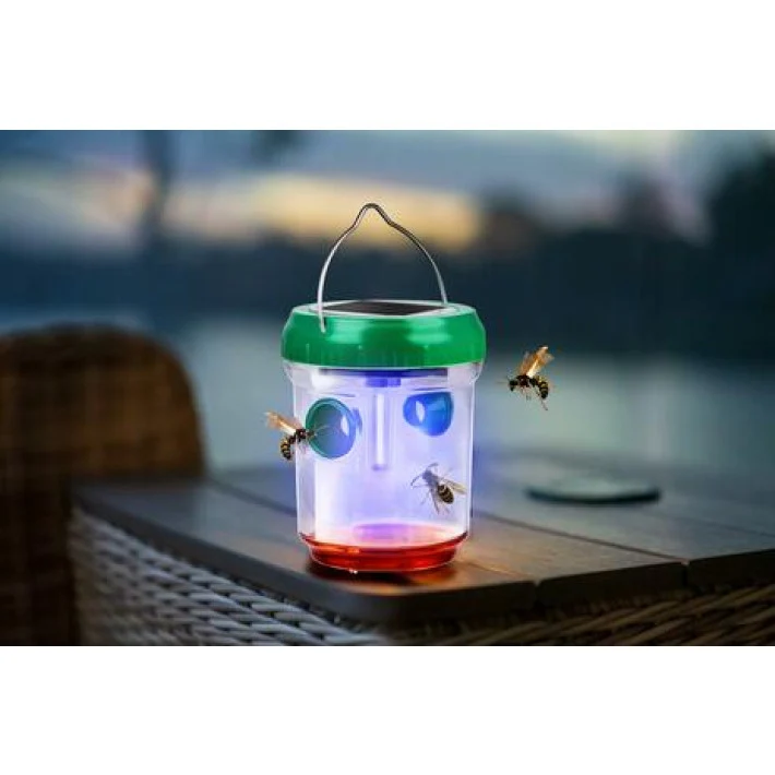 Wespenval met solar lamp - set van 3 - Grundig