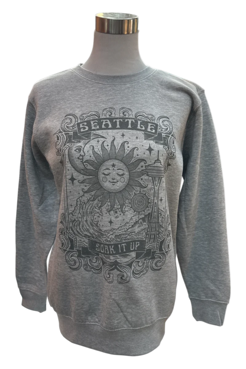 Celestial Soak It Up Crew Neck Sweatshirt