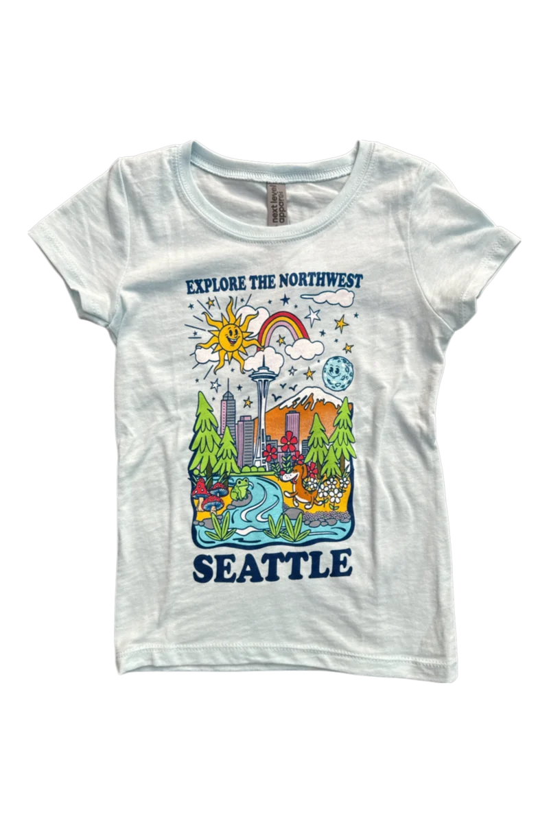 Youth Girls Explore the Northwest Tee