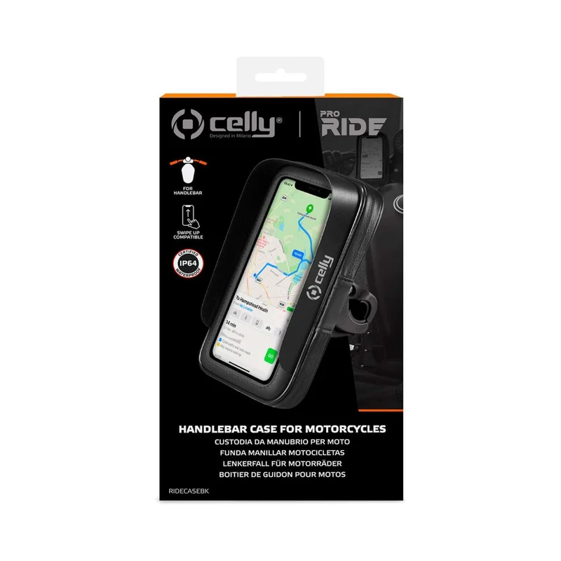 Telefoonhouder voor motorstuur ProRide - Celly