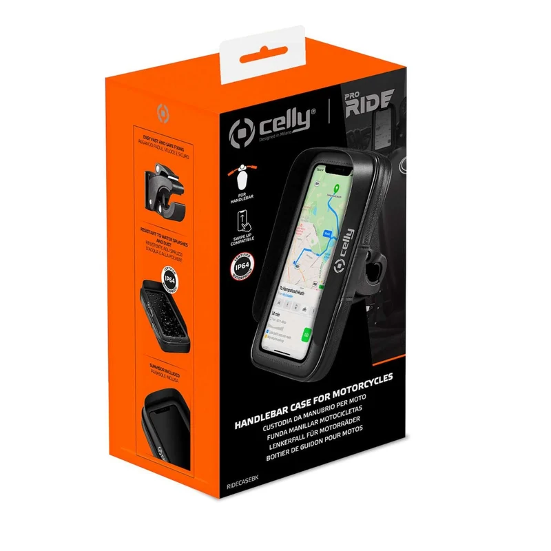 Telefoonhouder voor motorstuur ProRide - Celly