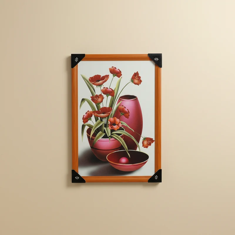 لوحة ورود وزهور – 46×66 سم