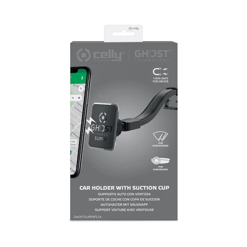 Celly GhostSuperFlex magnetische telefoonhouder