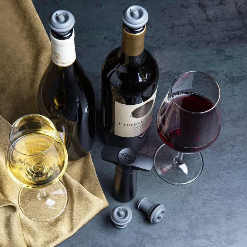 Set voor het vacuüm bewaren van wijn - Vacu Vin