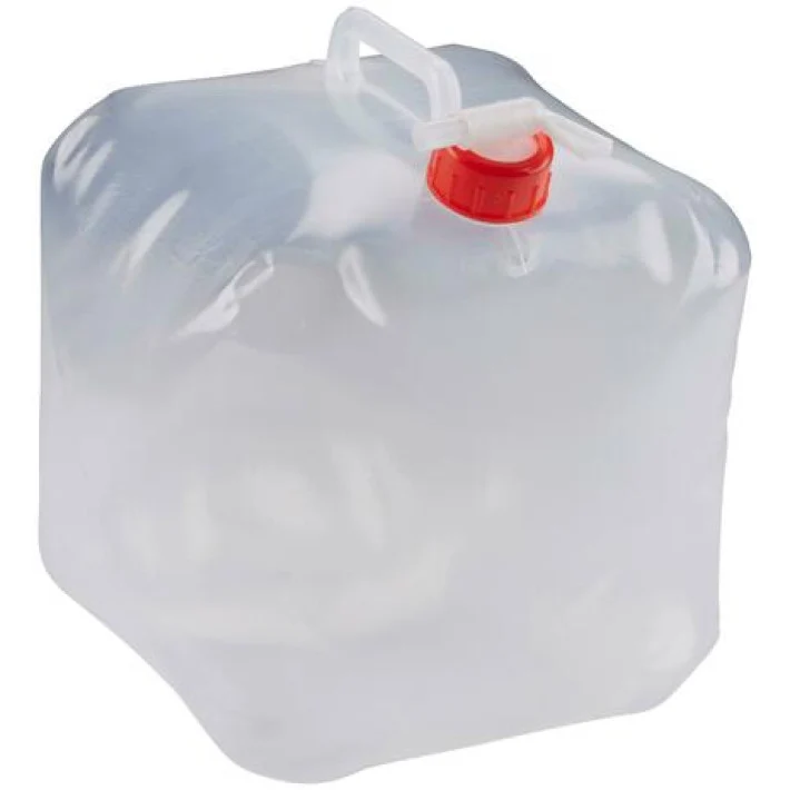 Opvouwbare watercontainer van 10 liter met kraantje - Camp Active