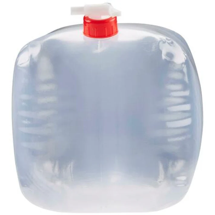 Opvouwbare watercontainer van 10 liter met kraantje - Camp Active